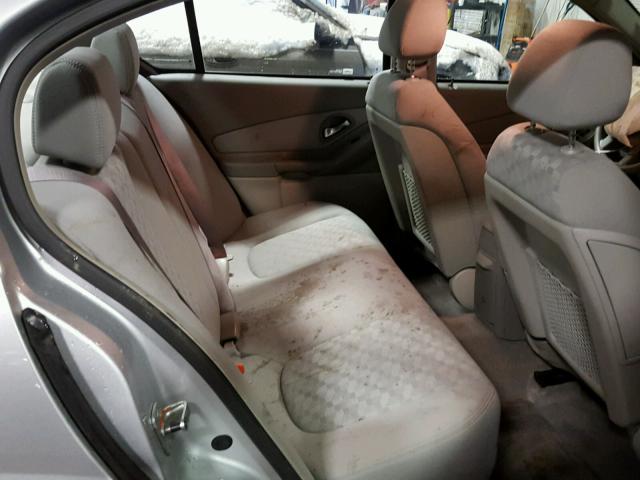 1G1ZT54835F132033 - 2005 CHEVROLET MALIBU LS ნაცრისფერი ფოტო 6