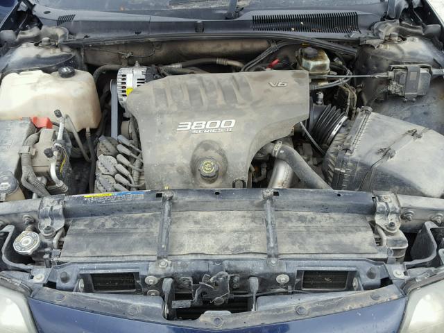 1G2HY54K824156193 - 2002 PONTIAC BONNEVILLE BLUE photo 7