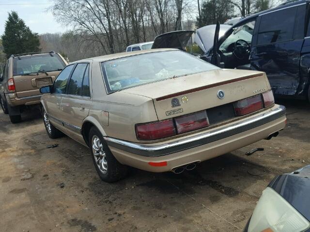 1G6KS53B2NU842337 - 1992 CADILLAC SEVILLE GOLD photo 3