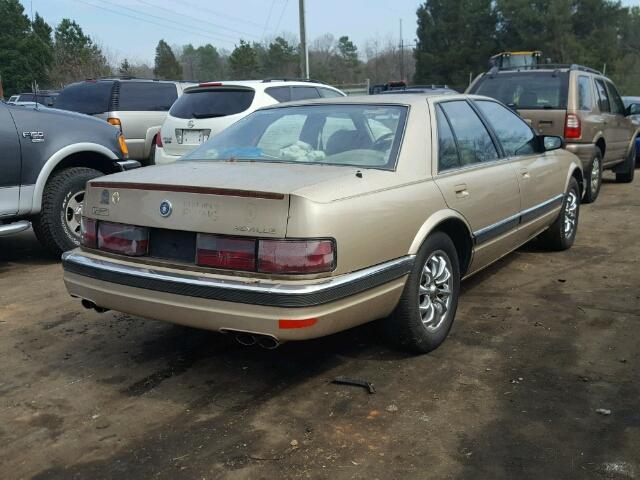 1G6KS53B2NU842337 - 1992 CADILLAC SEVILLE GOLD photo 4