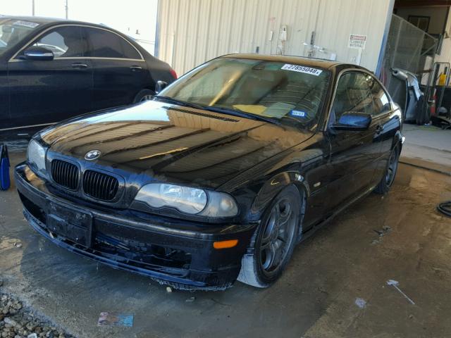 WBABN53411JU37181 - 2001 BMW 330 CI BLACK photo 2