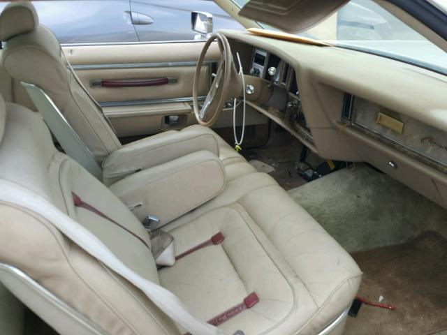 9Y89S685651 - 1979 LINCOLN CONTINENTA BEIGE photo 5