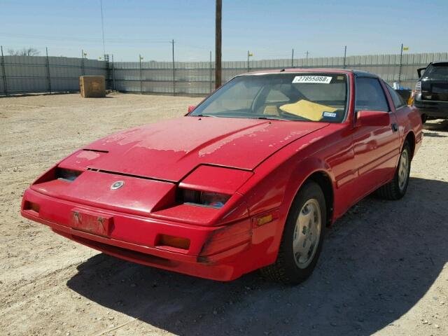 JN1HZ14SXFX066245 - 1985 NISSAN 300ZX RED photo 2