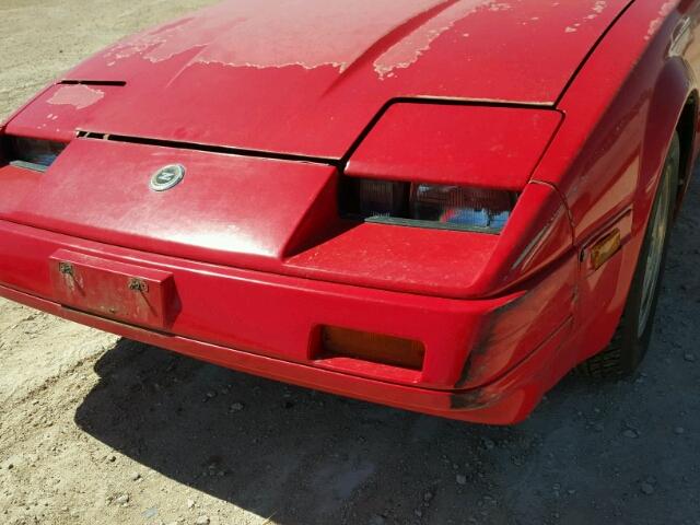 JN1HZ14SXFX066245 - 1985 NISSAN 300ZX RED photo 9