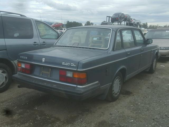 YV1AA8845L1424094 - 1990 VOLVO 240 BASE BLUE photo 4