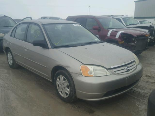 2HGES16543H507297 - 2003 HONDA CIVIC LX TAN photo 1