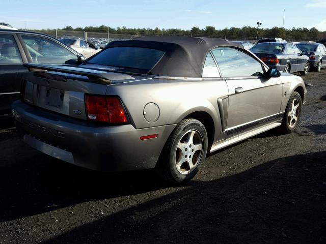 1FAFP44462F196039 - 2002 FORD MUSTANG GRAY photo 4