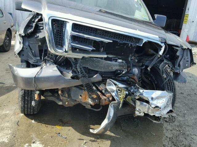 1FTPX14547FB48987 - 2007 FORD F150 GRAY photo 9