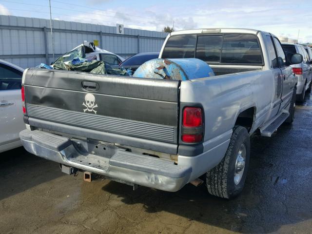 3B7KC23Z9YG134079 - 2000 DODGE RAM 2500 SILVER photo 4