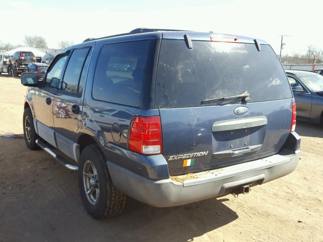 1FMPU14W54LB29164 - 2004 FORD EXPEDITION BLUE photo 3