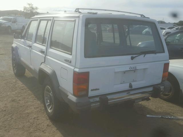 1J4FJ58L0LL221288 - 1990 JEEP CHEROKEE L WHITE photo 3