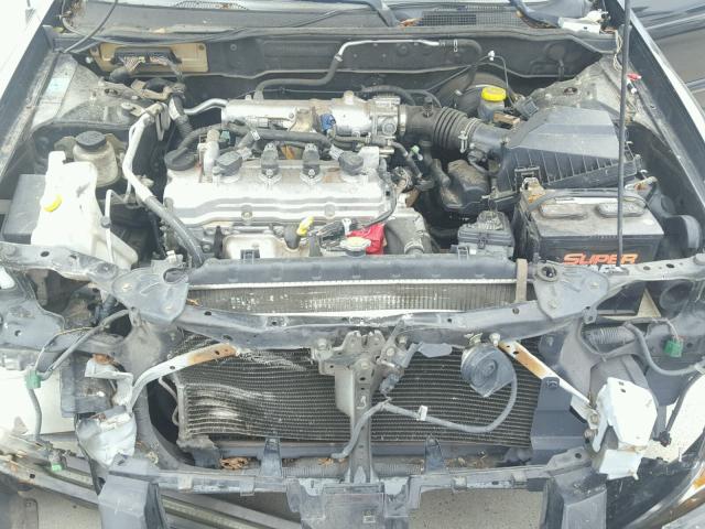 3N1CB51D45L513450 - 2005 NISSAN SENTRA 1.8 BLACK photo 7