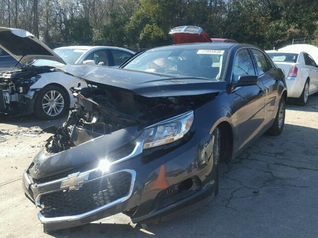 1G11B5SL7FF112845 - 2015 CHEVROLET MALIBU LS ნაცრისფერი ფოტო 2