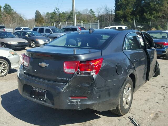 1G11B5SL7FF112845 - 2015 CHEVROLET MALIBU LS ნაცრისფერი ფოტო 4