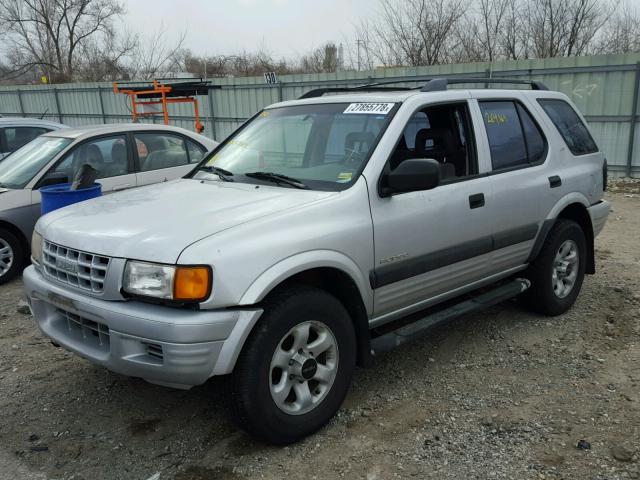 4S2CK58W9X4378869 - 1999 ISUZU RODEO S SILVER photo 2