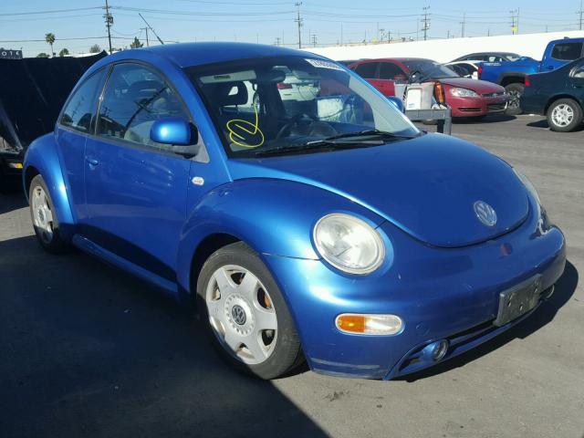 3VWCC21C6XM423212 - 1999 VOLKSWAGEN NEW BEETLE 蓝色 照片 1