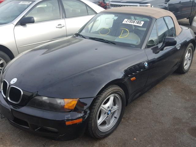 4USCH7333WLE09425 - 1998 BMW Z3 1.9 BLACK photo 9