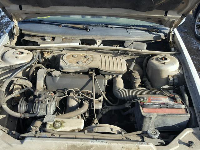 1P3XP24D4PN613013 - 1993 PLYMOUTH SUNDANCE GRAY photo 7