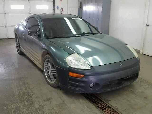 4A3AC74H64E028217 - 2004 MITSUBISHI ECLIPSE GT GREEN photo 1