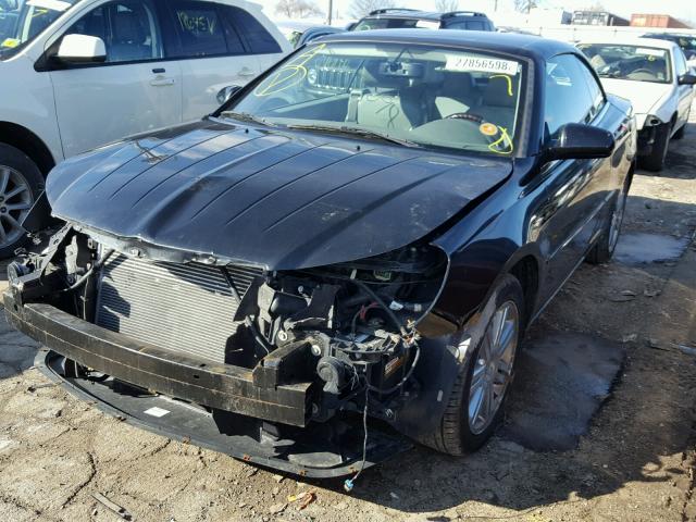 1C3LC65MX8N285747 - 2008 CHRYSLER SEBRING LI BLACK photo 2