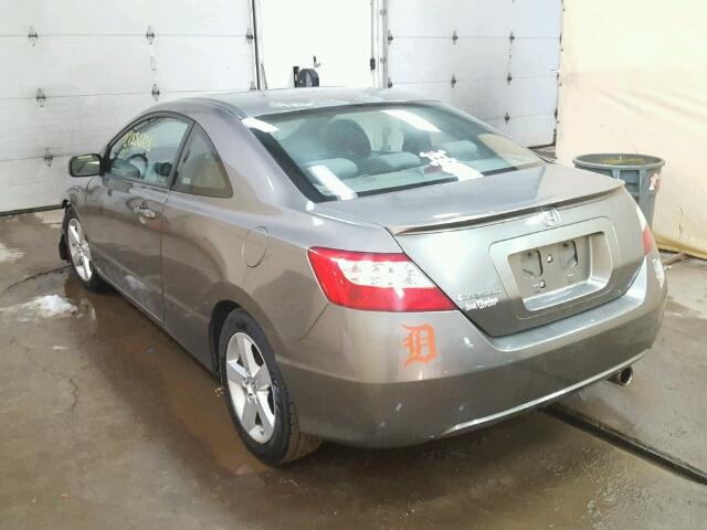 2HGFG12838H500385 - 2008 HONDA CIVIC EX Թուխ լուսանկար 3