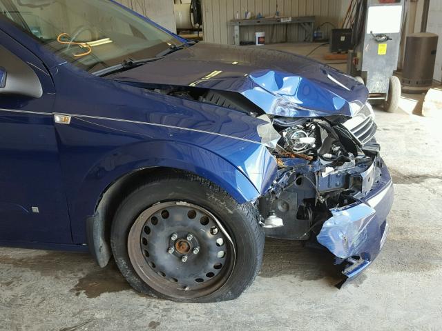 W08AR671585045762 - 2008 SATURN ASTRA XE BLUE photo 9