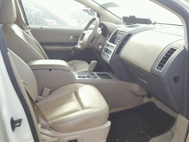 2FMDK39C87BA93865 - 2007 FORD EDGE SEL P WHITE photo 5