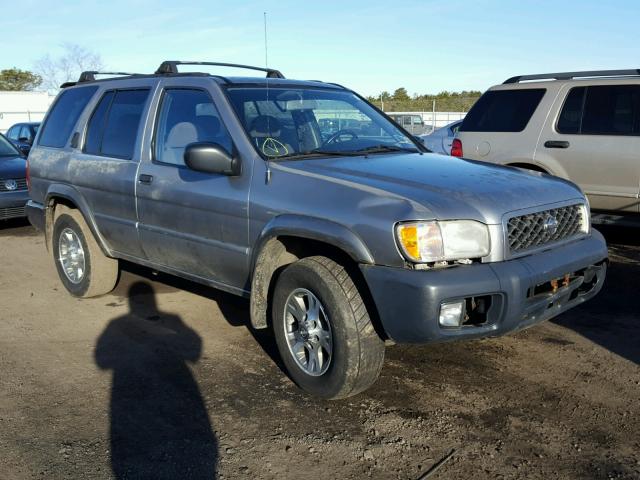 JN8DR09Y51W594989 - 2001 NISSAN PATHFINDER GRAY photo 1