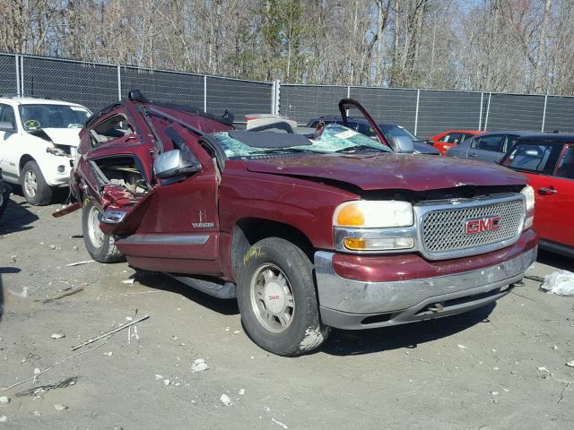 1GKEK13T41R145300 - 2001 GMC YUKON RED photo 1