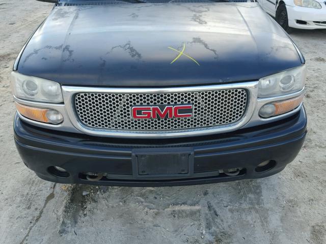 1GKEK63U31J314646 - 2001 GMC DENALI BLACK photo 7