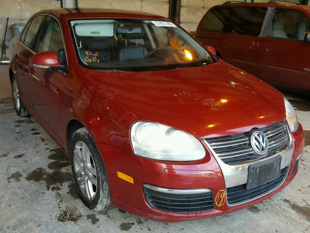 3VWSF81K76M651716 - 2006 VOLKSWAGEN JETTA 2.5 RED photo 1