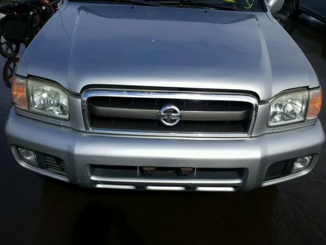 JN8DR09Y72W720805 - 2002 NISSAN PATHFINDER SILVER photo 9