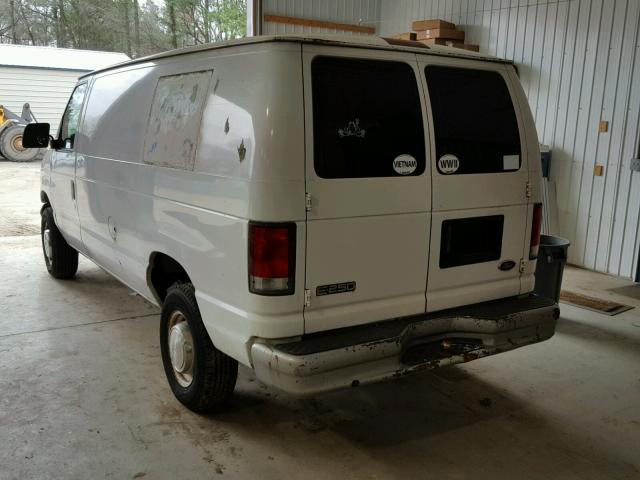 1FTNE24LX1HA37261 - 2001 FORD ECONOLINE WHITE photo 3