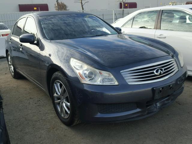 JNKBV61E47M727571 - 2007 INFINITI G35 BLUE photo 1