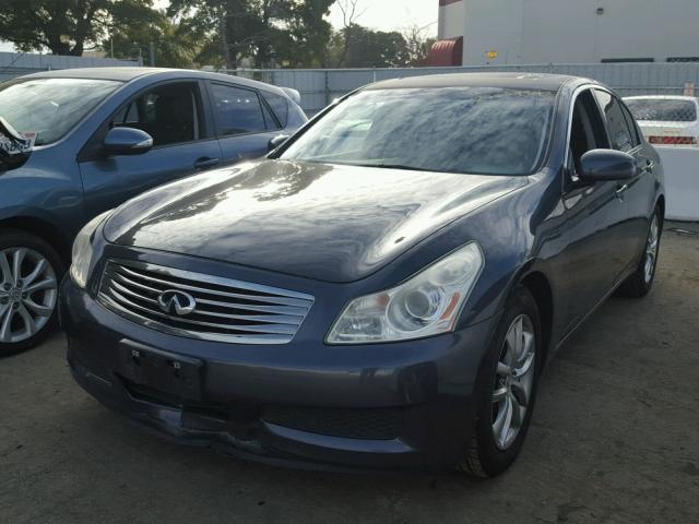 JNKBV61E47M727571 - 2007 INFINITI G35 BLUE photo 2