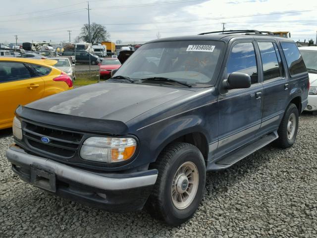 1FMDU32X3TZA07330 - 1996 FORD EXPLORER BLUE photo 2