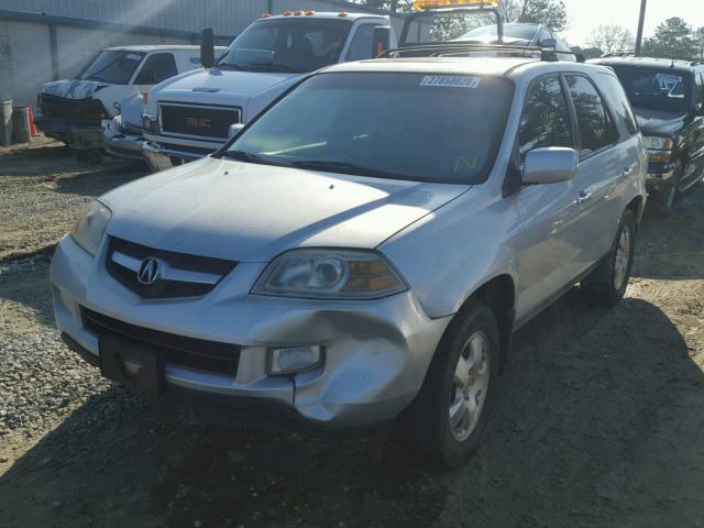 2HNYD18254H540460 - 2004 ACURA MDX SILVER photo 2