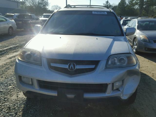 2HNYD18254H540460 - 2004 ACURA MDX SILVER photo 9