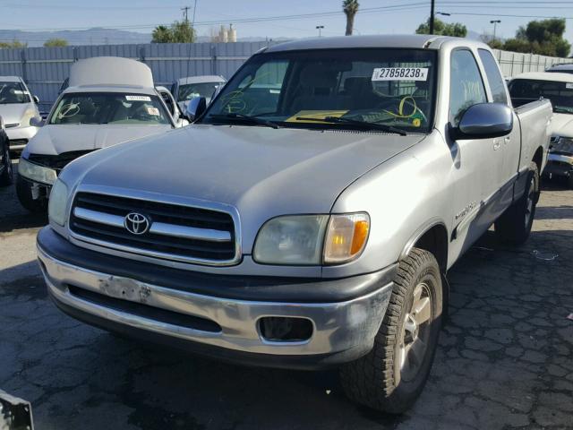 5TBRN34112S227817 - 2002 TOYOTA TUNDRA ACC SILVER photo 2