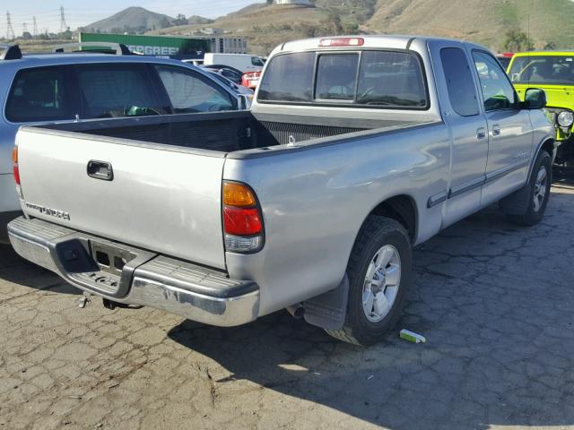 5TBRN34112S227817 - 2002 TOYOTA TUNDRA ACC SILVER photo 4