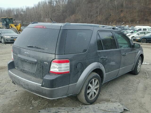 1FMDK02W28GA23937 - 2008 FORD TAURUS X S GRAY photo 4