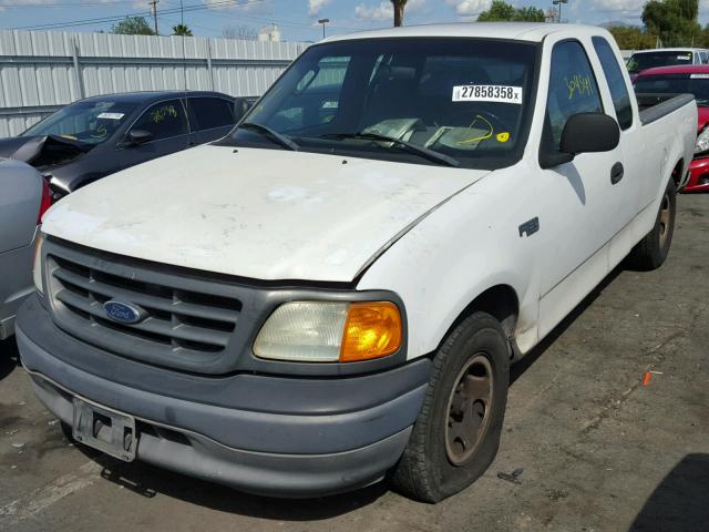 2FTRX17224CA91285 - 2004 FORD F-150 HERI WHITE photo 2