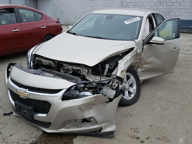1G11C5SL3EF280722 - 2014 CHEVROLET MALIBU 1LT TAN photo 2