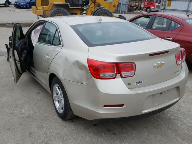 1G11C5SL3EF280722 - 2014 CHEVROLET MALIBU 1LT TAN photo 3