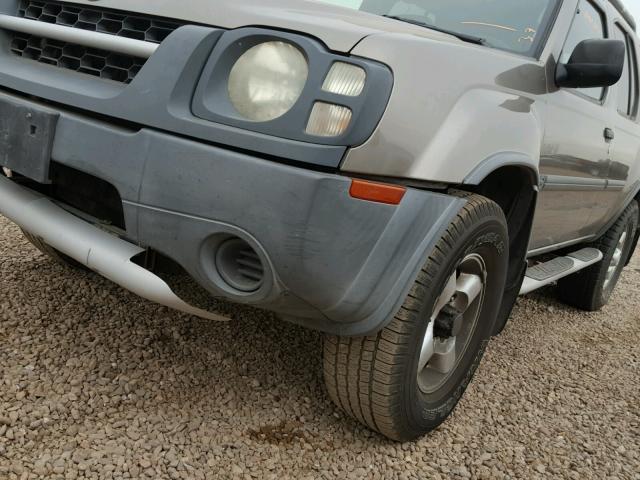 5N1ED28Y53C685384 - 2003 NISSAN XTERRA XE TAN photo 9