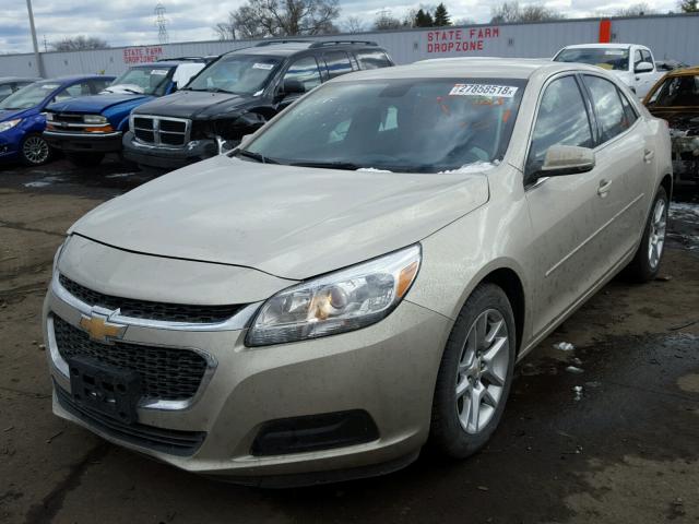 1G11C5SL0FF345222 - 2015 CHEVROLET MALIBU 1LT 棕色 照片 2