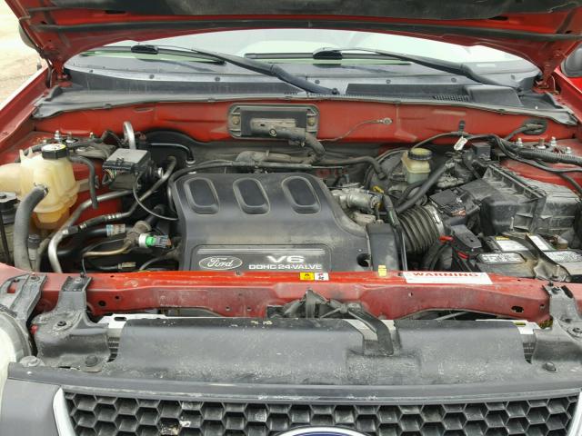 1FMYU041X2KD24263 - 2002 FORD ESCAPE XLT RED photo 7