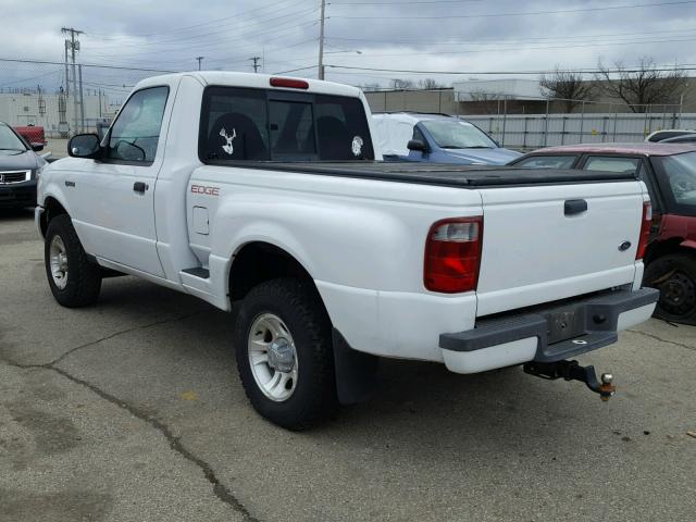 1FTYR10U03PA92868 - 2003 FORD RANGER WHITE photo 3