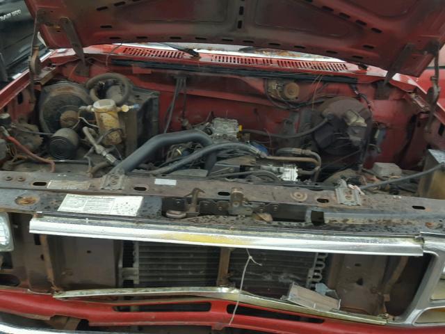 1FTCF10F4BNA73478 - 1981 FORD F100 RED photo 7