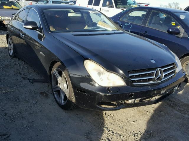 WDDDJ75X36A038814 - 2006 MERCEDES-BENZ CLS 500C BLACK photo 1